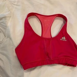 Hot Pink Adidas Sports Bra